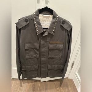 VALENTINO Green Military Jacket